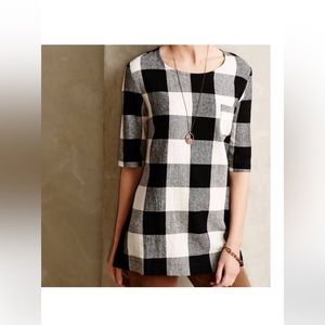 Anthropologie Sunday in Brooklyn gingham top, medium